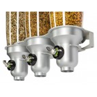 Distributeur mural de thé en vrac gamme free flow 3 x 5 L