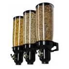 Distributeur mural de thé en vrac gamme free flow 3 x 5 L