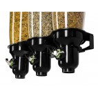 Distributeur mural de thé en vrac gamme free flow 3 x 5 L