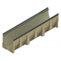 Caniveau Eskis HygieneFirst avec grilles inox 400 x 370 mm sortie horizontale centrée Ø 110 mm
