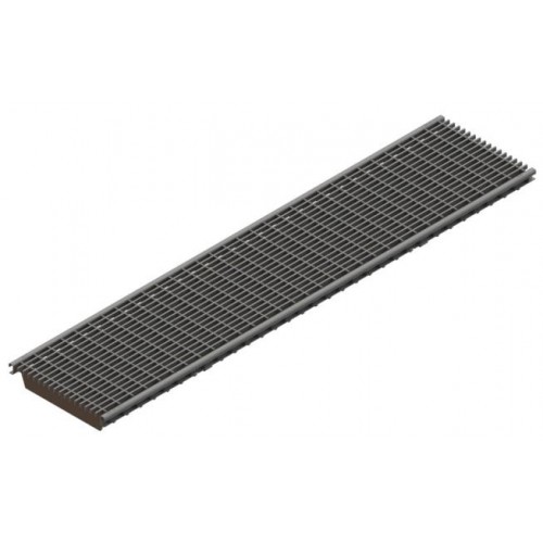 Grille caillebotis Q+ acier inoxydable maille 30x10mm L 1000mm C250 pour caniveaux X200-M200 Grille caillebotis Q+ acier inoxydable maille 30x10mm L 1000mm C250 pour caniveaux X200-M200