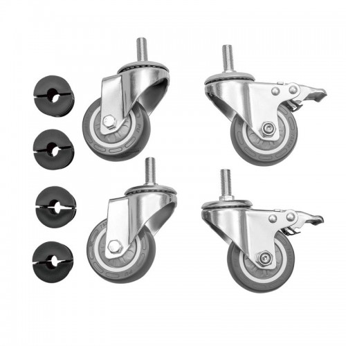 4 roulettes pour table inox 4 roulettes pour table inox