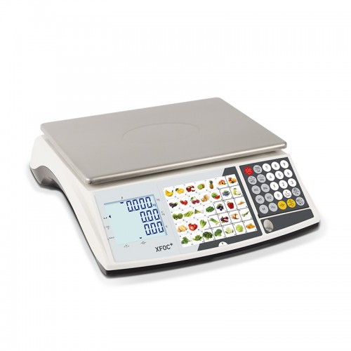 Balance commerciale de dernière génération modèle homologable XFOC+30P PLU Balance commerciale de dernière génération modèle homologable XFOC+30P PLU