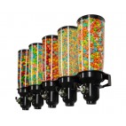 Distributeur mural de bonbons gamme free flow 5 x 5 L