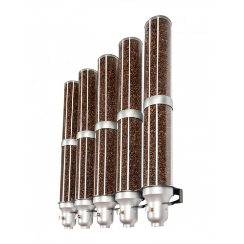 Distributeur mural de café en grain gamme Suprême 5 x 9 L Distributeur mural de café en grain gamme Suprême 5 x 9 L