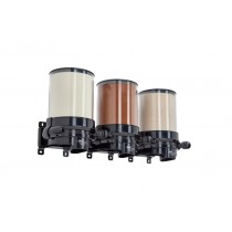 Distributeur mural de protéines et poudres "Pro Portion" 3 x 1,5 L