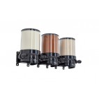 Distributeur mural de protéines et poudres "Pro Portion" 3 x 1,5 L