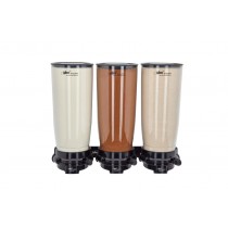 Distributeur mural de protéines, poudres et épices, Pro Portion, gamme professionnel, 2 x 5 L