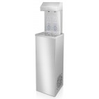 Fontaine à eau main libre acier inoxydable avec capteur pour l'eau froide et pour l'eau à tº ambiante
