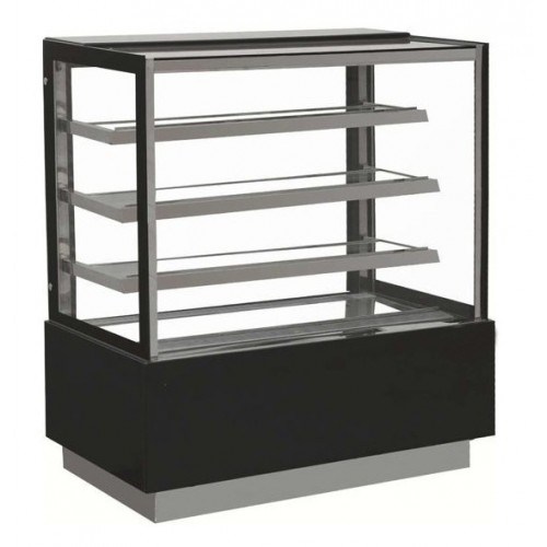 Vitrine pâtisserie 650 L 3 étagères vitrage droit Vitrine pâtisserie 650 L 3 étagères vitrage droit