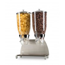 Distributeur d'aliments secs gamme Serveur pro 2 bols 2 x 3,5 L