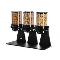 Distributeur d'aliments secs, gamme Standard petit déjeuner, triple, 3 x 3.5 L