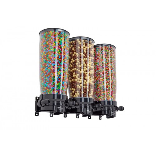 Distributeur de garniture et de crème glacée mural gamme Multi-X 3 x 5 L Distributeur de garniture et de crème glacée mural gamme Multi-X 3 x 5 L