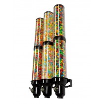 Distributeur d'aliments secs gamme free flow 5 x 9 L