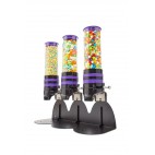Distributeur de garniture et de crème glacée mural gamme "Click Topping" 3 x 1 L