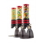 Distributeur de garniture et de crème glacée mural gamme "Click Topping" 3 x 1 L
