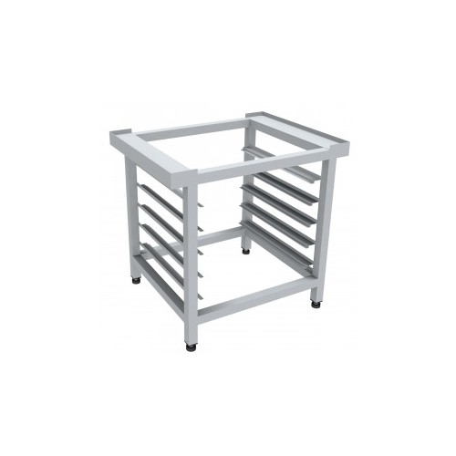 Support 5 niveaux inox ferritique H-960 mm pour fours VULCAIN 4 et 5 niveaux Support 5 niveaux inox ferritique H-960 mm pour fours VULCAIN 4 et 5 niveaux