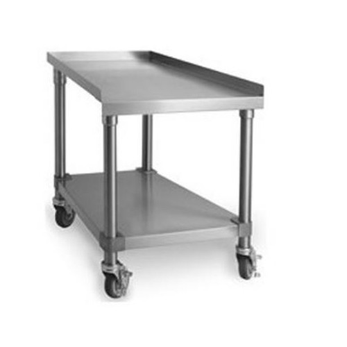 Supports en inox pour plaques grillades largeur 1220 mm