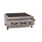 Grill charcoal à gaz pour comptoir largeur 762mm
