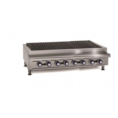 Grill charcoal à gaz pour comptoir largeur 1524mm Grill charcoal à gaz pour comptoir largeur 1524mm