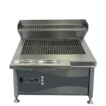 Grill à viande en inox 4 largeurs disponibles de 600 à 1700 mm