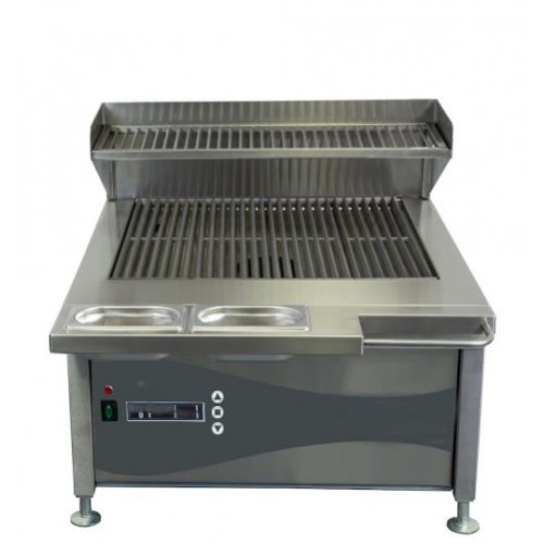Grill à viande en inox 4 largeurs disponibles de 600 à 1700 mm Grill à viande en inox 4 largeurs disponibles de 600 à 1700 mm
