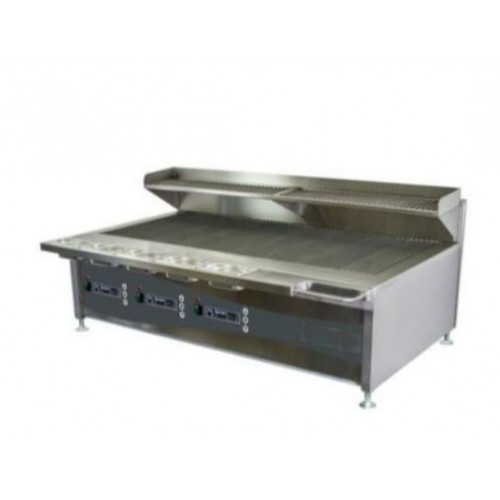 Grill haut rendement au gaz technologie largeur 130cm Grill haut rendement au gaz technologie largeur 130cm