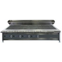 Grill haut rendement au gaz technologie largeur 170cm