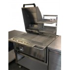 Grill à viande avec 2 capots alimentation électrique 230V / 50 Hz