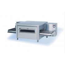Four convoyeur à pizza à gaz en inox longueur chambre 760 mm