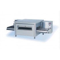 Four convoyeur à pizza à gaz en inox longueur four 102 cm