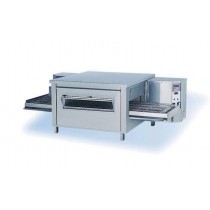 Four convoyeur à pizza électrique en inox longueur chambre 91cm