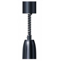 Lampe chauffante en standard cordon rétractable couleur noir foncé