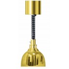 Lampe chauffante avec cordon rétractable - Laiton brillant