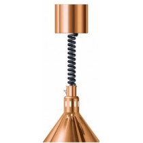 Lampe chauffante avec cordon retractable - Cuivre brillant