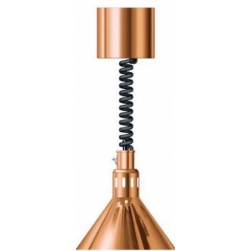 Lampe chauffante avec cordon retractable - Cuivre brillant Lampe chauffante avec cordon retractable - Cuivre brillant