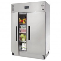 Armoire réfrigérée positive GN double porte, capacité 770 litres, modèle G594