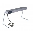 Rampe chauffante simple infrarouge glo-ray sans éclairage simple avec interrupteur