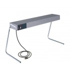 Rampe chauffante simple infrarouge glo-ray sans éclairage simple avec interrupteur 
