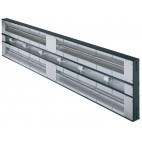 Rampe chauffante simple infrarouge glo-ray avec éclairage et intérrupteur puissance