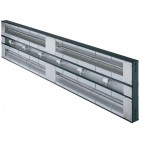 Rampe chauffante simple infrarouge glo-ray avec éclairage et intérrupteur 