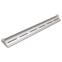 Rampe chauffante arrondie à infrarouge  en profile d'aluminium - L914mm