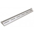 Rampe chauffante arrondie à infrarouge  en profile d'aluminium - L914mm