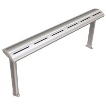 Rampe chauffante arrondie en profile d'aluminium - L1676mm