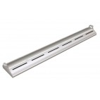 Rampe chauffante arrondie en profile d'aluminium - L1676mm