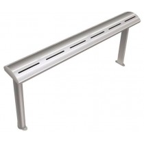 Rampe chauffante arrondie en profile d'aluminium - L1981mm
