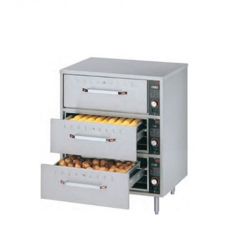 Tiroir chauffant standard sur pieds en inox réglables de 152 mm en option Tiroir chauffant standard sur pieds en inox réglables de 152 mm en option