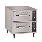 Tiroir chauffant étroit sur pieds en inox réglables d 152 mm en option