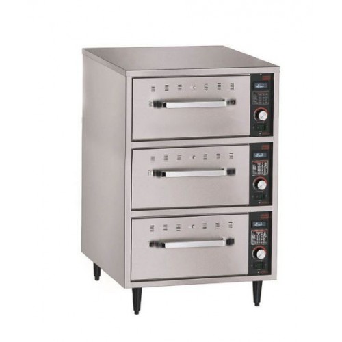 Tiroir chauffant étroit sur pieds en inox réglables de 152 mm en option Tiroir chauffant étroit sur pieds en inox réglables de 152 mm en option