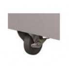 Accessoires jeu de 4 roulettes entièrement pivontantes dont 2 avec frein